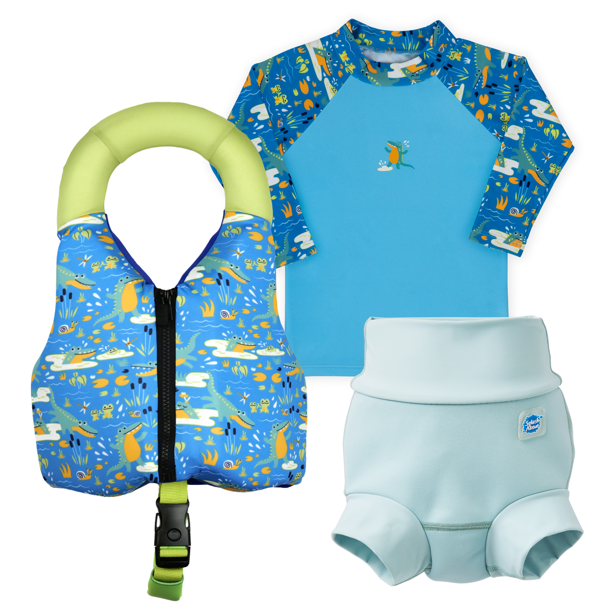 Early Years Swim Vest, Happy Nappy Duo™ & Rash Vest Bundle