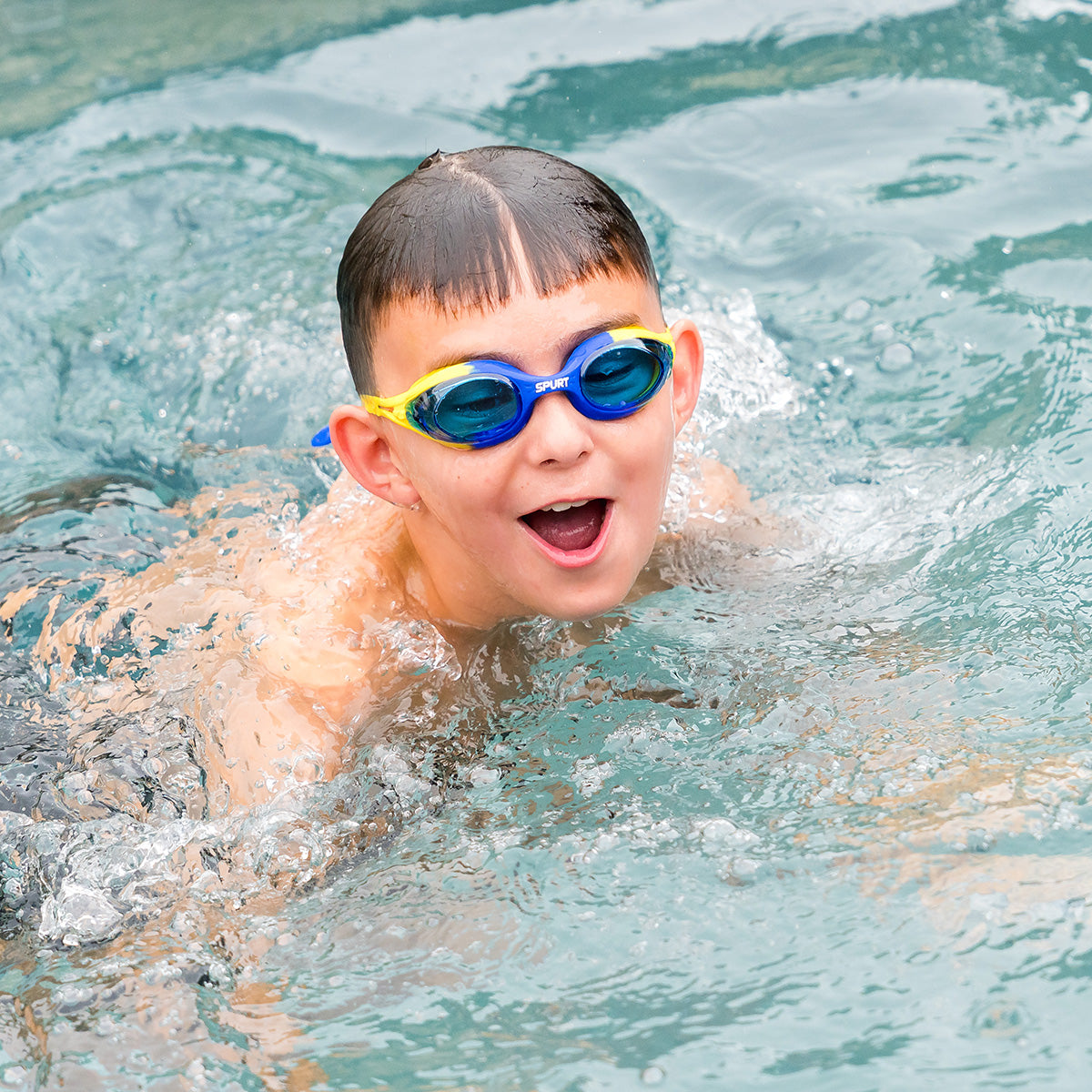 Junior Goggles Marlin Sport Yellow/Blue 6-14 Years