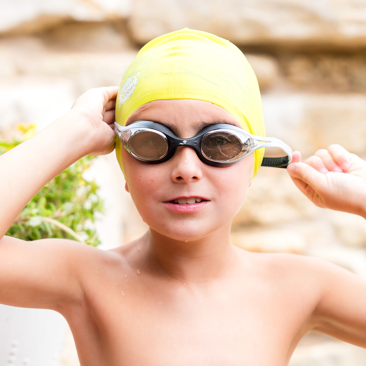 Junior Goggles Marlin Sport Black/Silver 6-14 Years