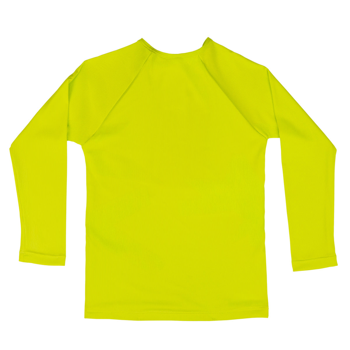 Premium Long Sleeve Rash Vest Neon Lime