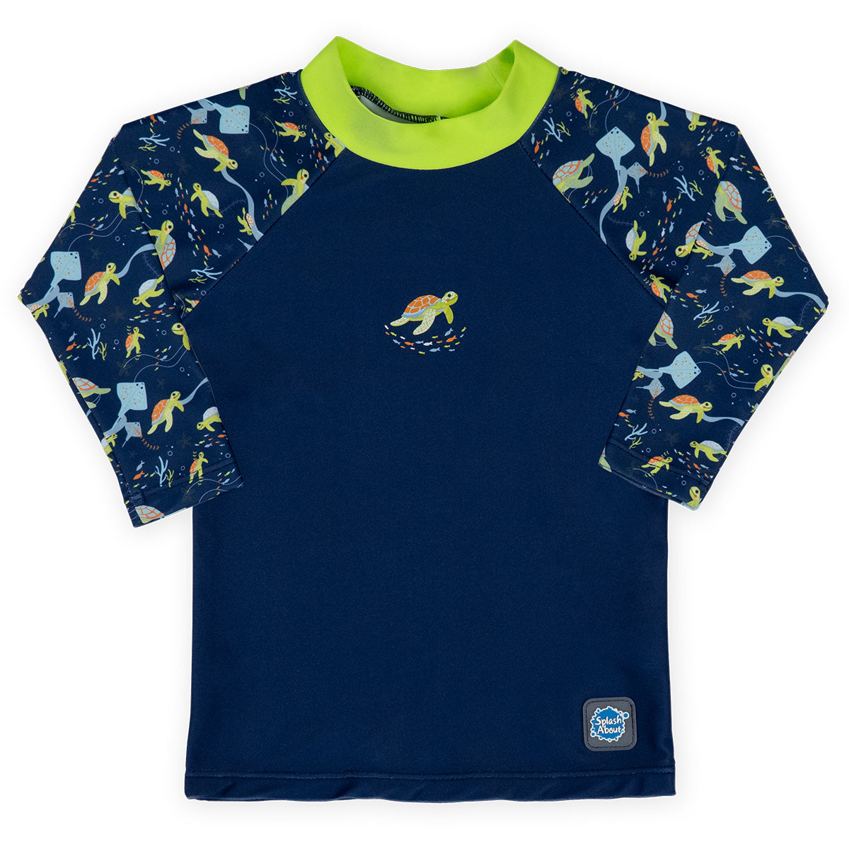 Long Sleeve Rash Vest Turtle Tide