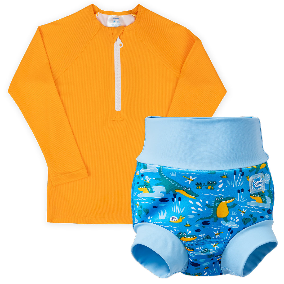 Happy Nappy & Premium Long Sleeve Rash Vest Bundle