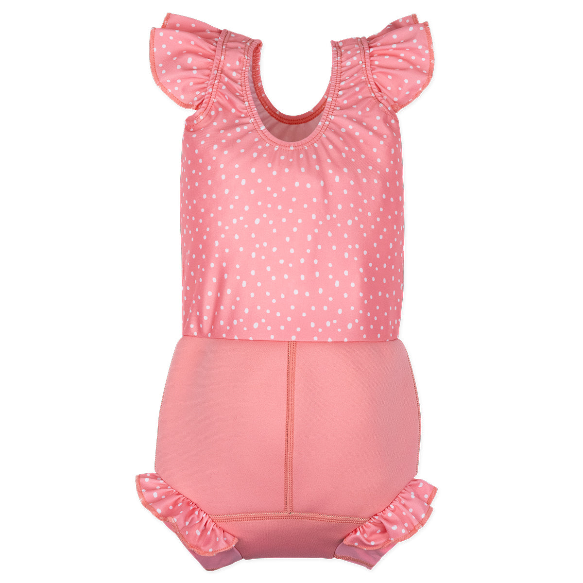 Happy Nappy™ Costume with Frills Pink Dotty