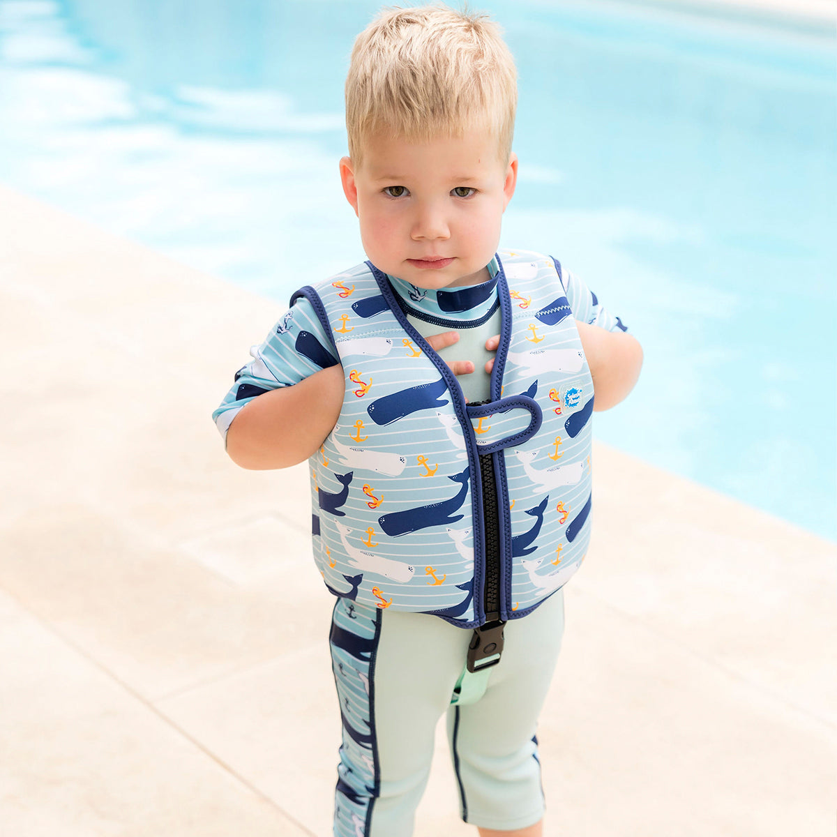 Go Splash Swim Vest Vintage Moby
