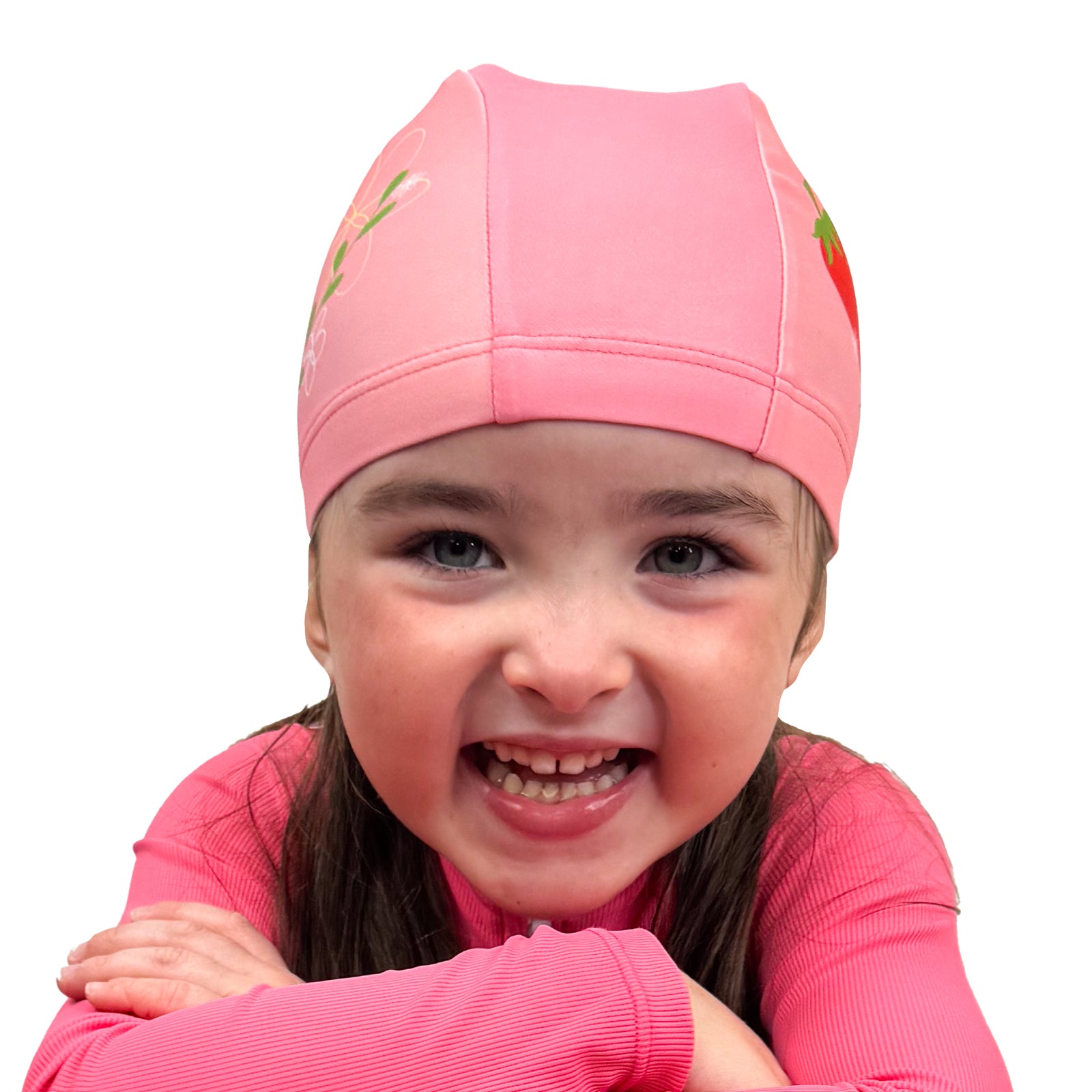 Baby & Toddler Swim Cap Strawberry Field