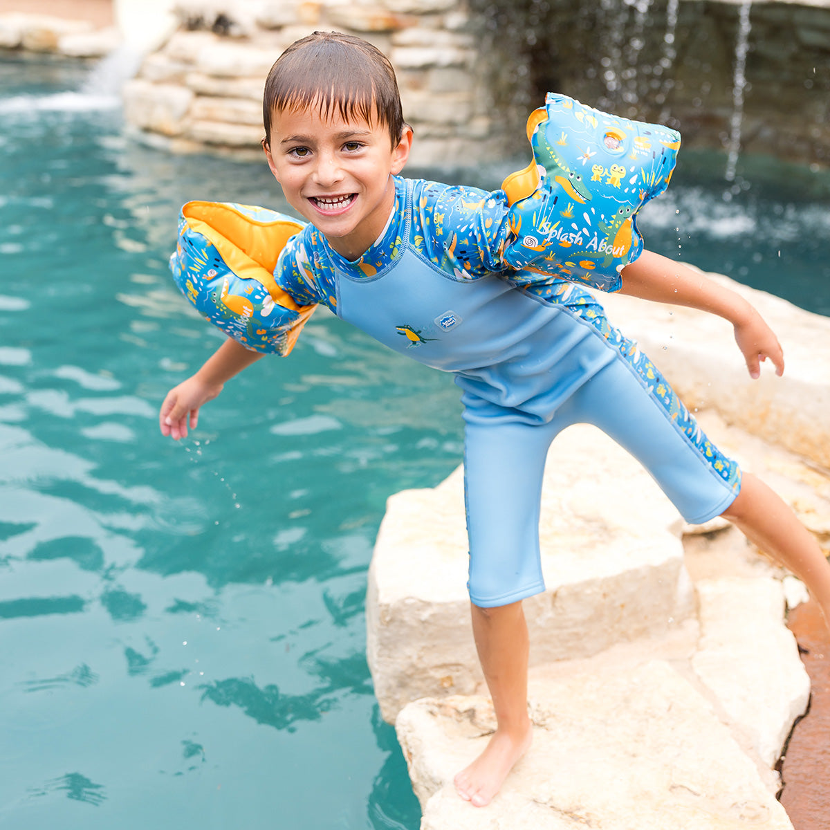 UV Sun & Sea Suit Crocodile Swamp