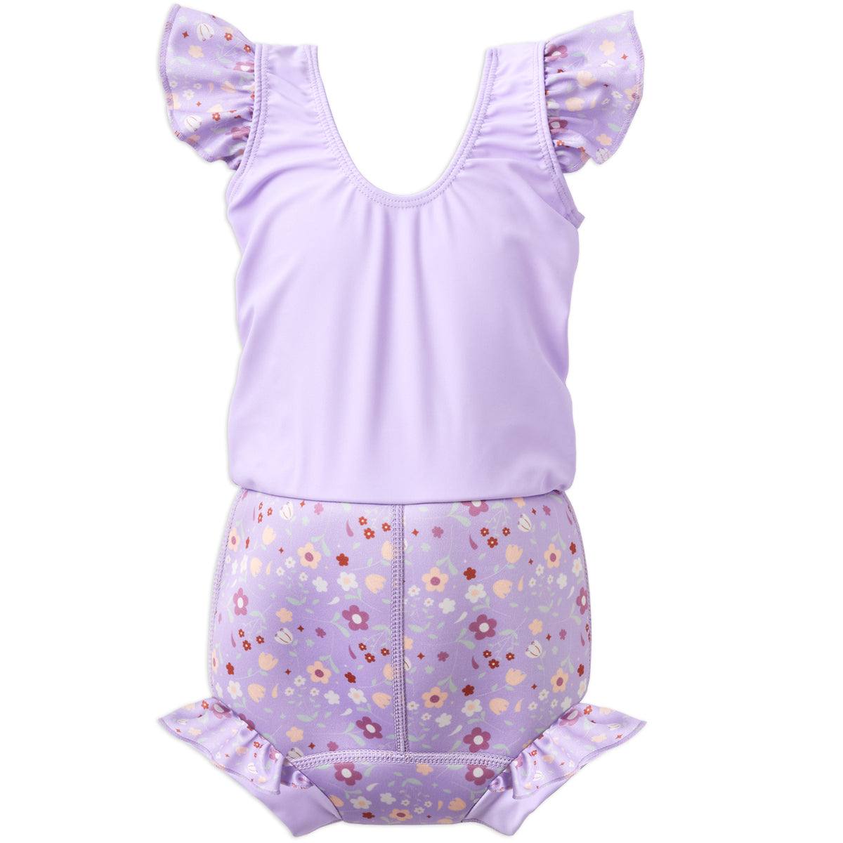 Happy Nappy™ Costume with Frills Lilac Spring