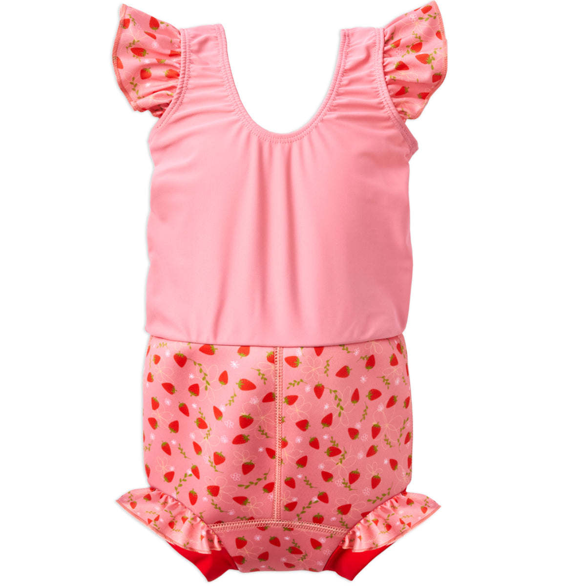 Happy Nappy™ Costume with Frills Strawberry Field