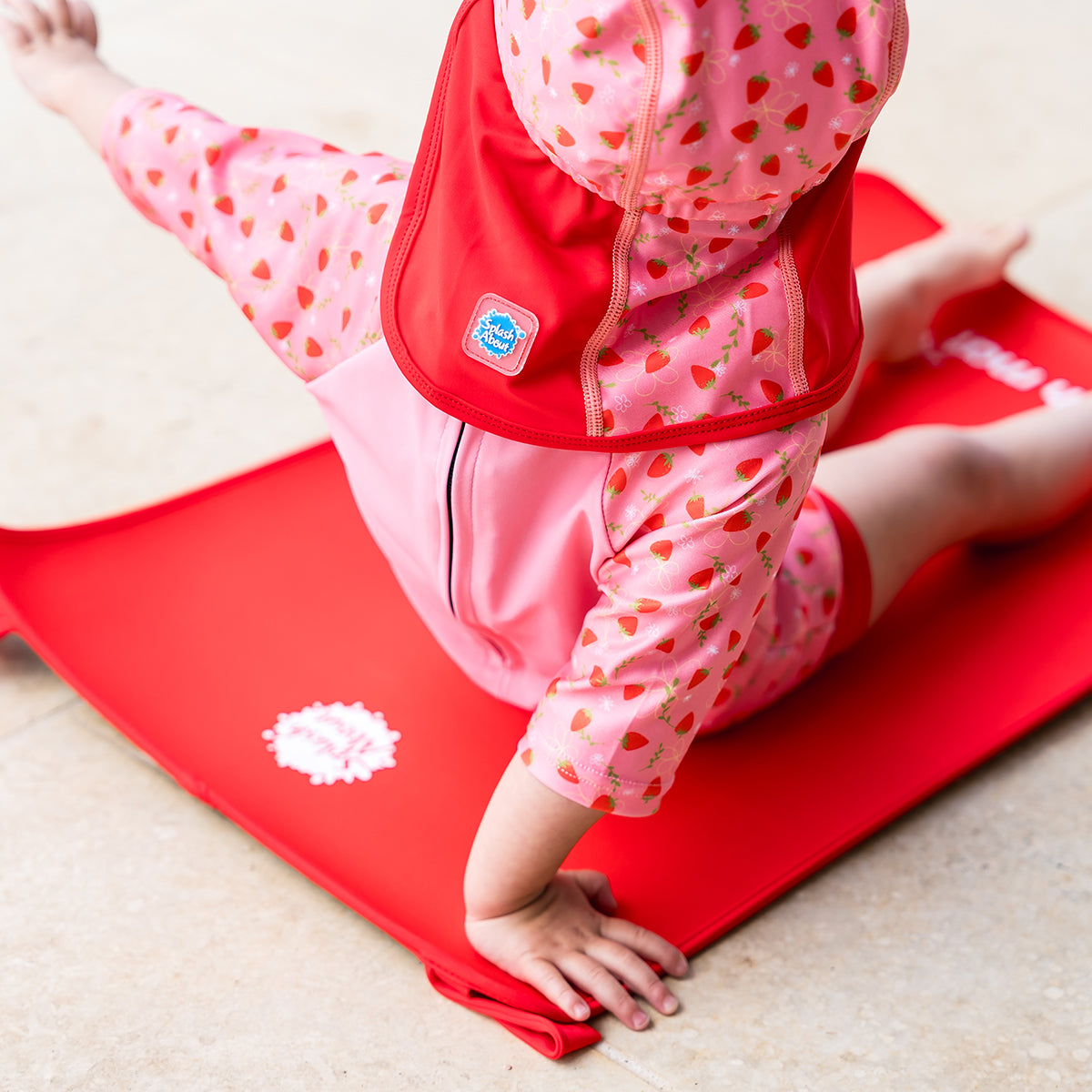 Changing Mat Red