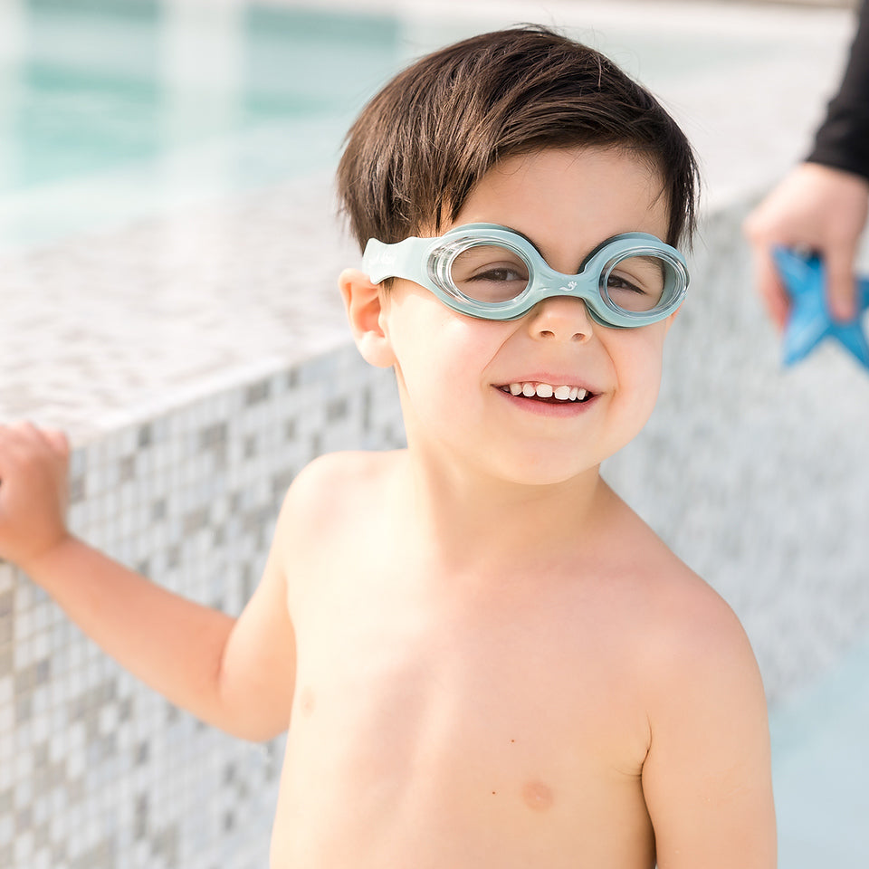 Infant Guppy Goggles Pistachio  2-6 Years