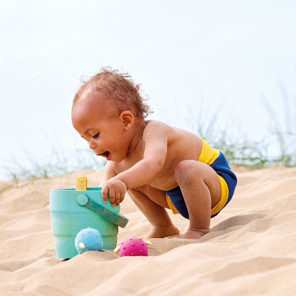Happy Nappy™ Navy & Yellow