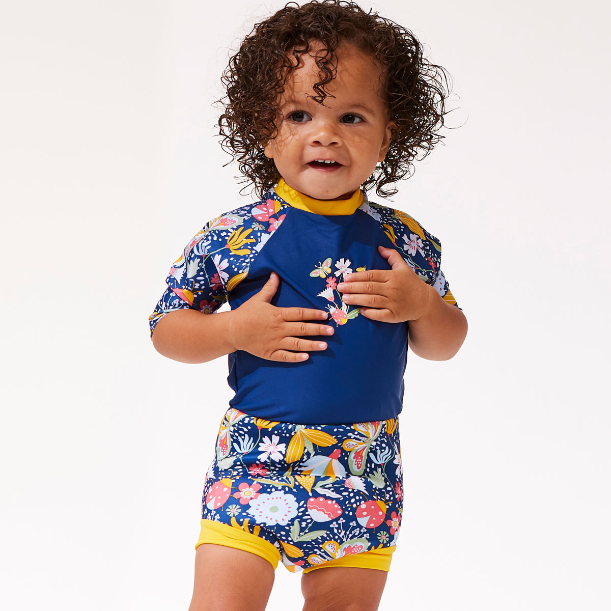 Happy Nappy™ Sunsuit Garden Delight