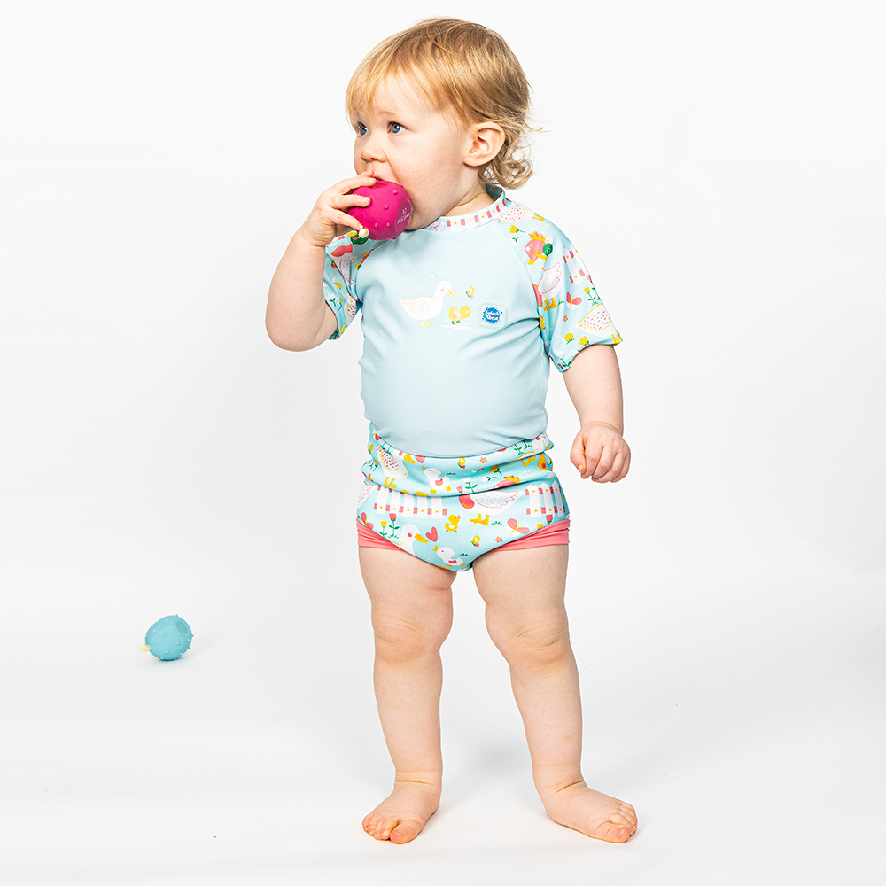 Happy Nappy ™ Sunsuit Little Ducks