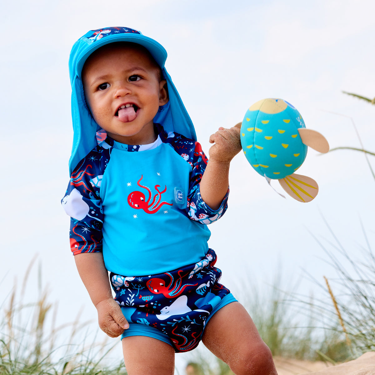 Happy Nappy ™ Sunsuit Under the Sea