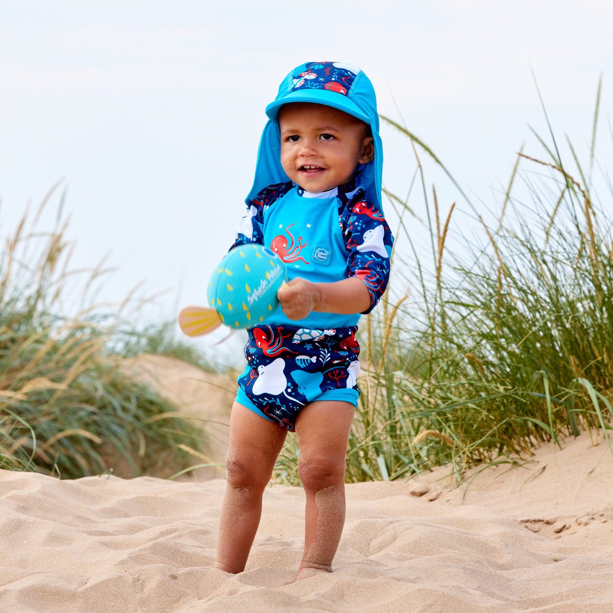 Happy Nappy ™ Sunsuit Under the Sea