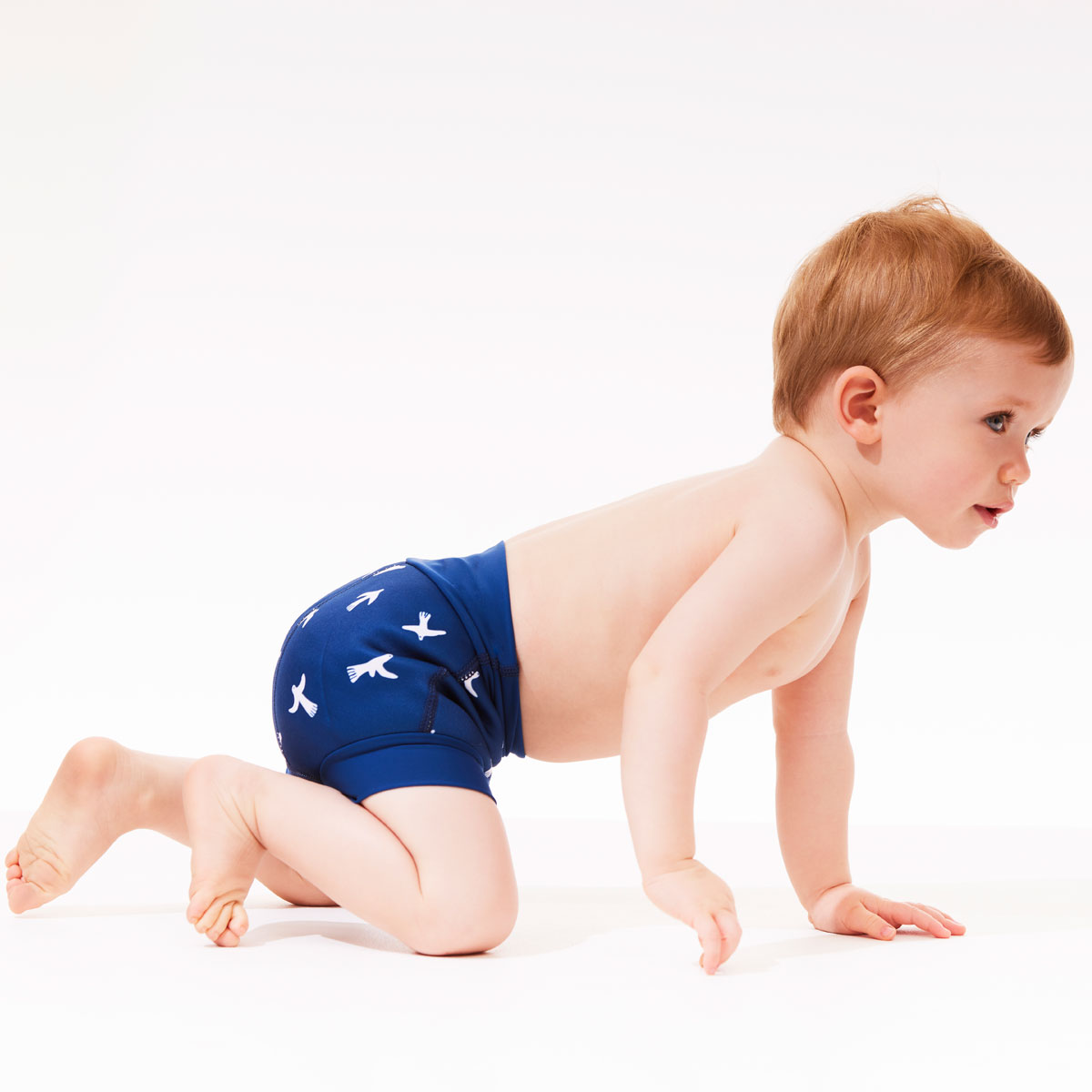 Happy Nappy™ White Birds