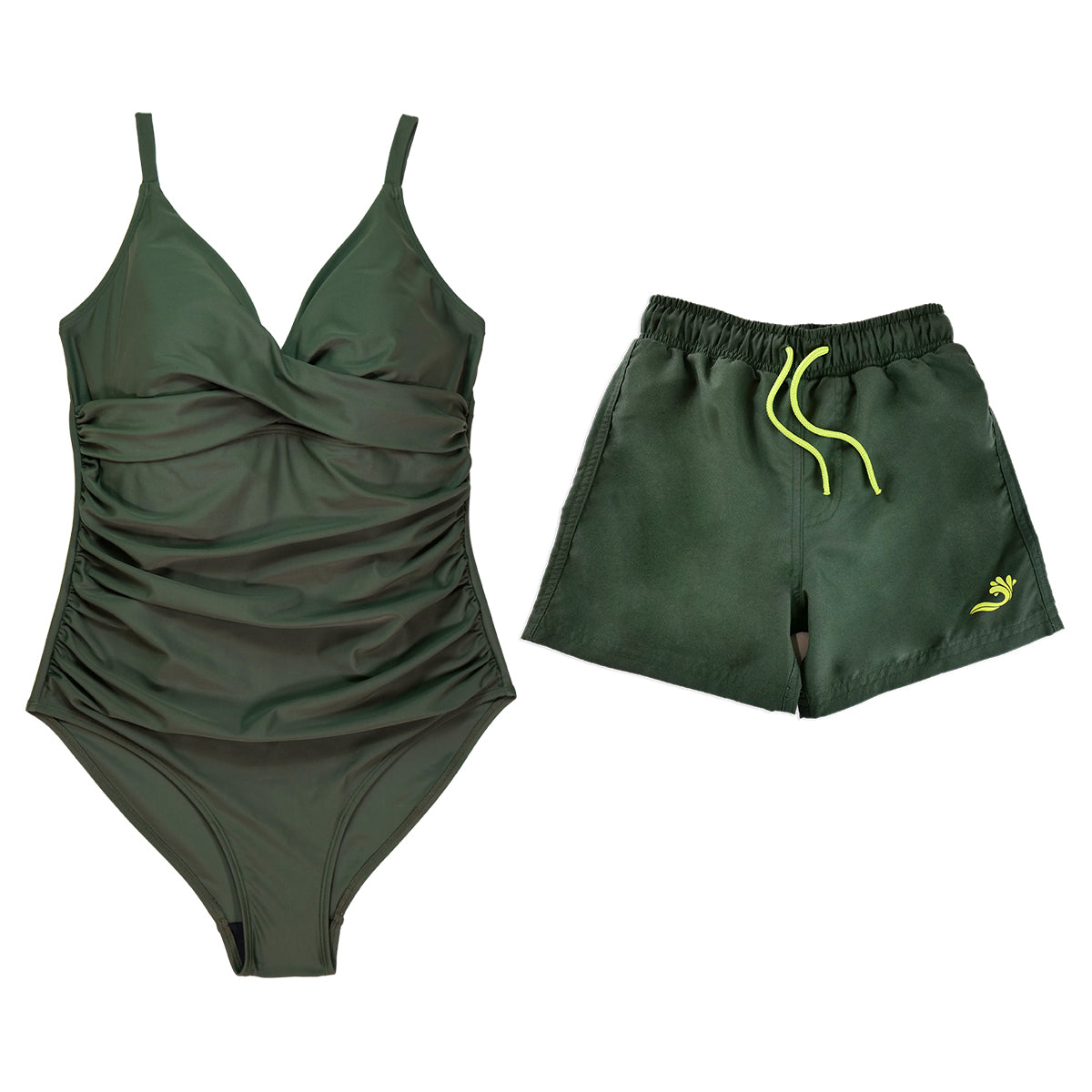 Ladies Swimming Costume & Boy Shorts Bundle