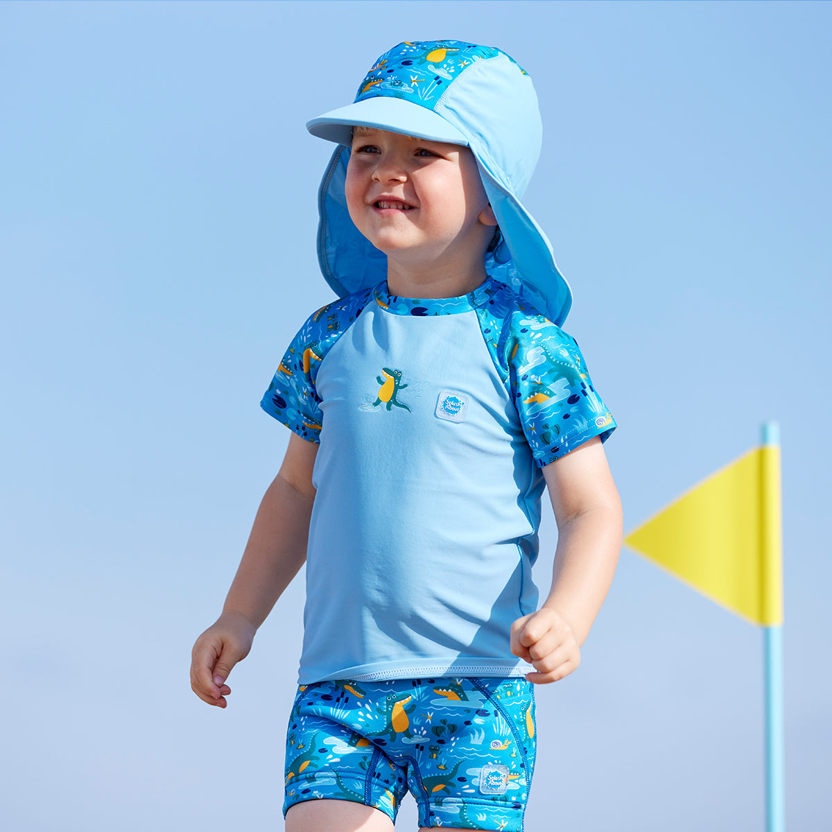 Early Years Swim Vest, Happy Nappy™ & Legionnaire Hat Bundle