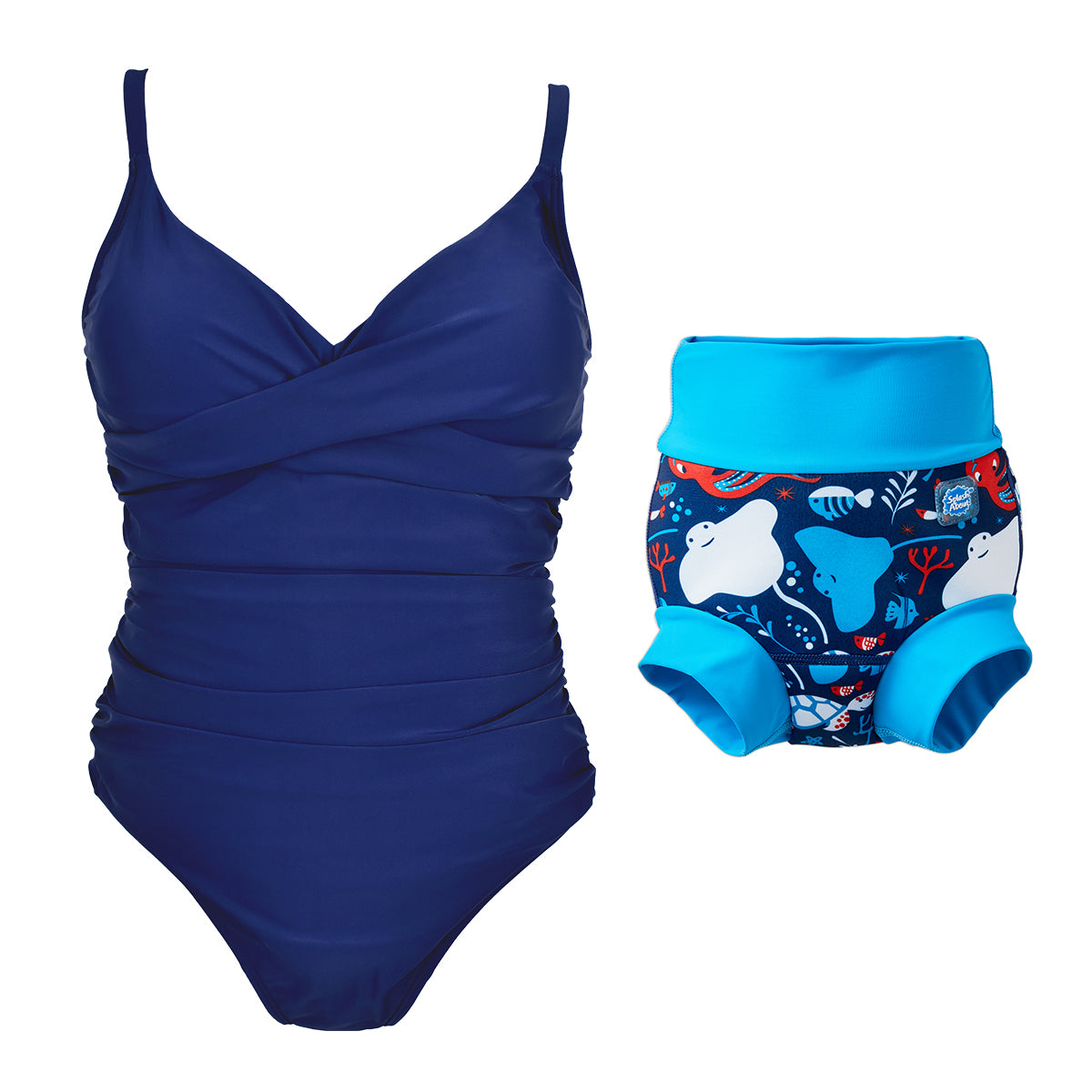 Ladies Swimming Costume & Happy Nappy Bundle