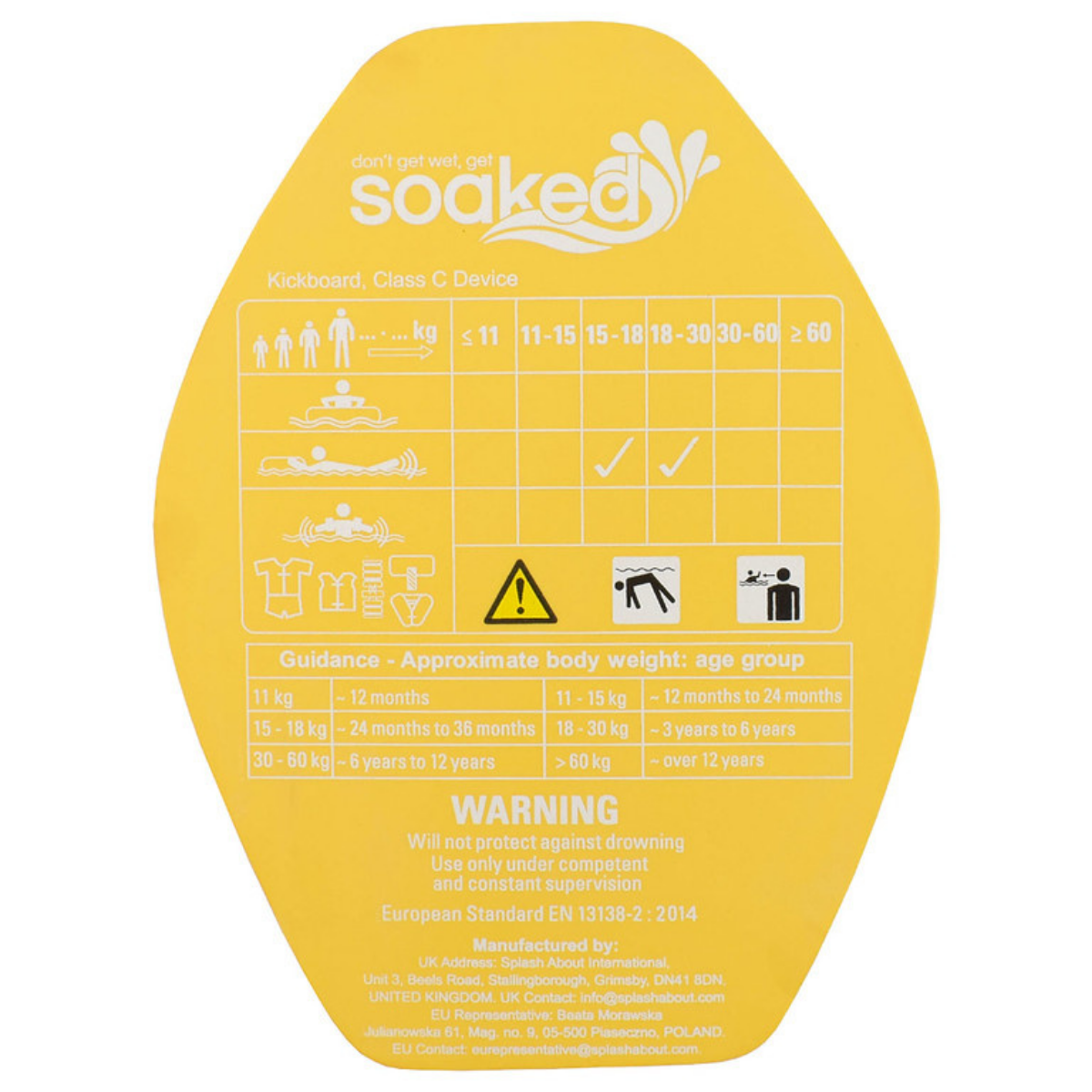 Hai-graues Schwimmbrett