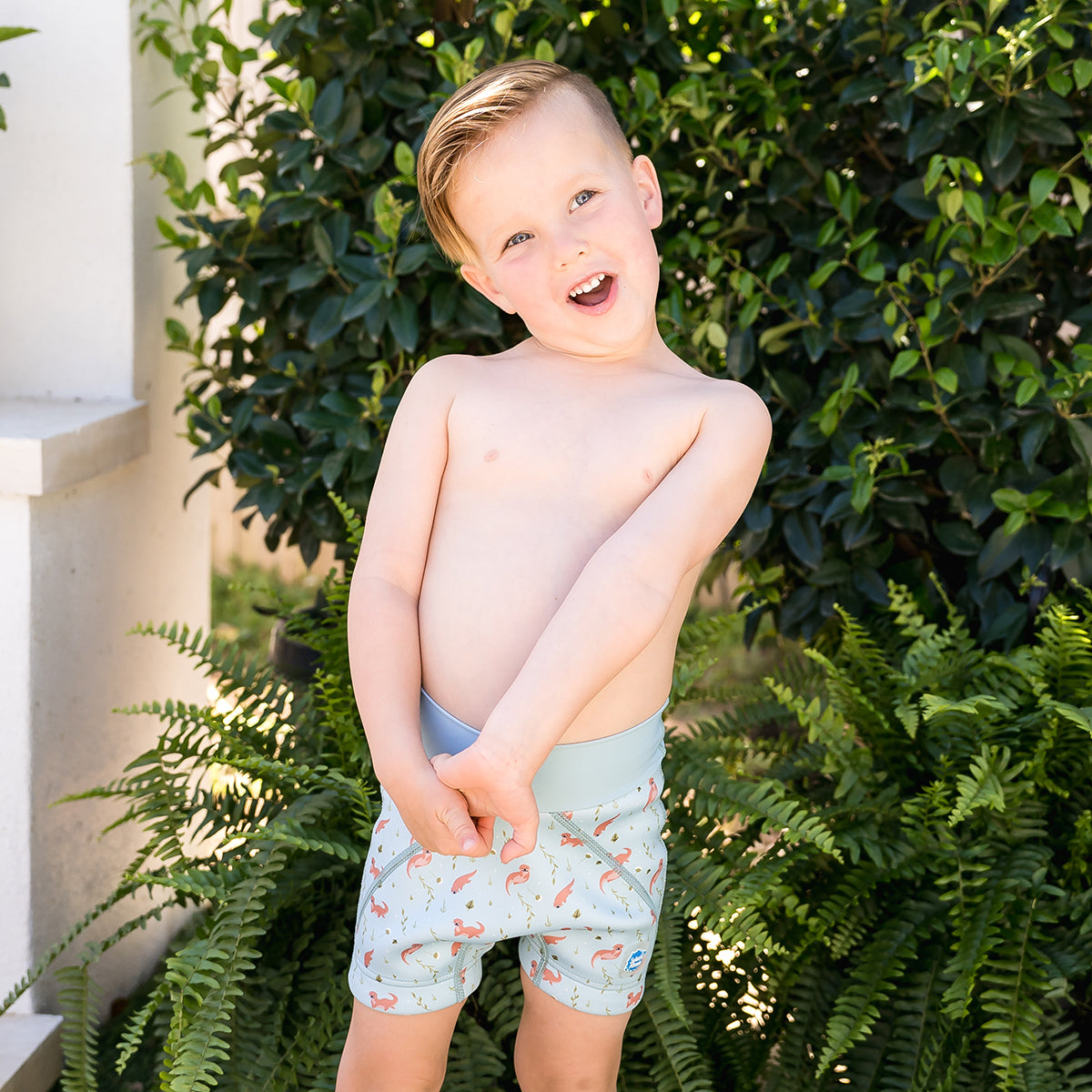 Splash Jammers Playful Otters