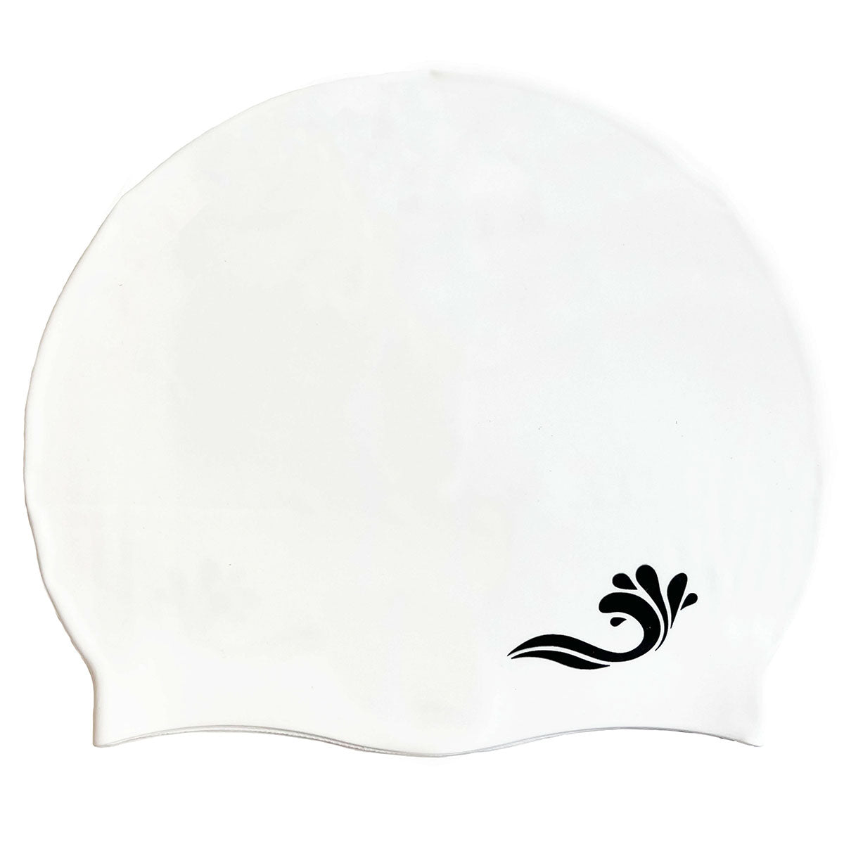Silicone Swim Hat White
