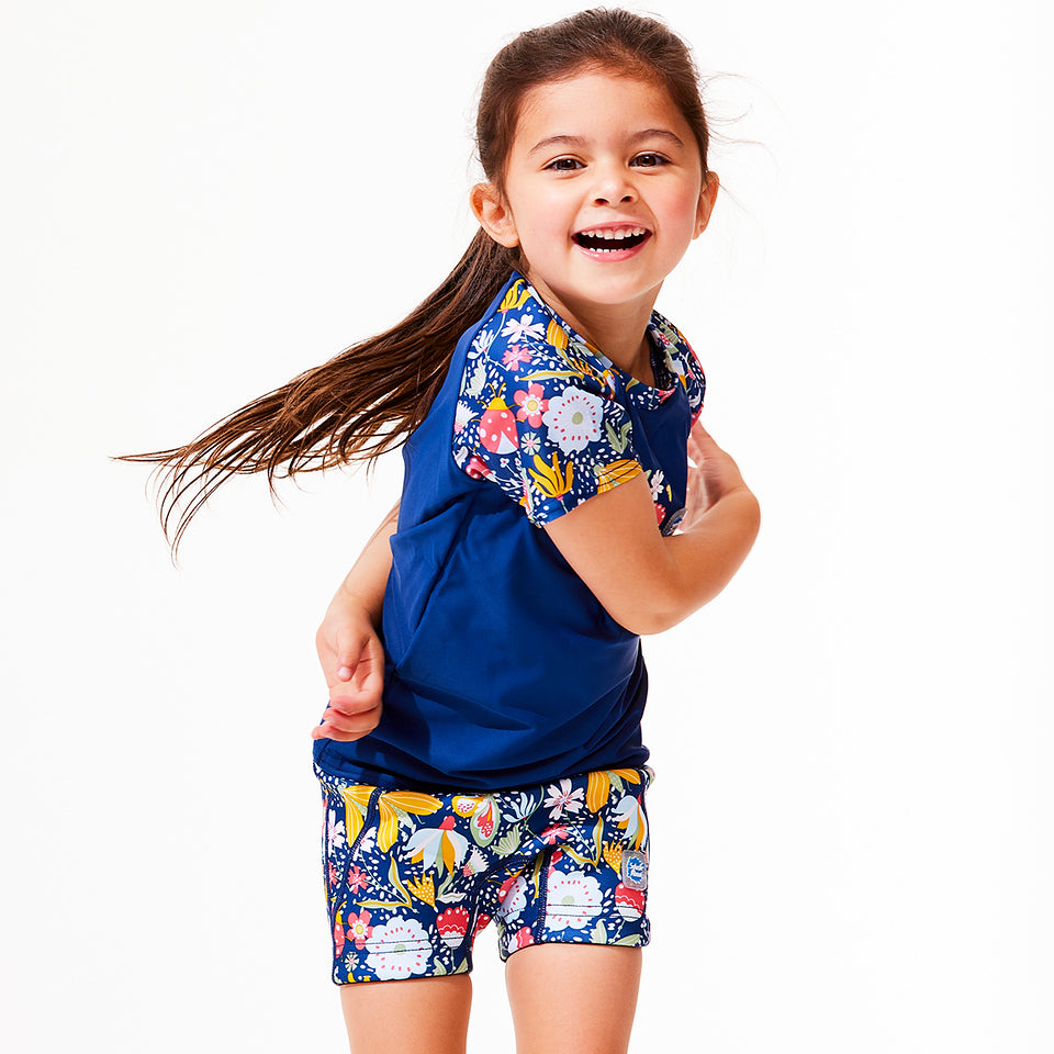 Short Sleeve Rash Vest Garden Delight