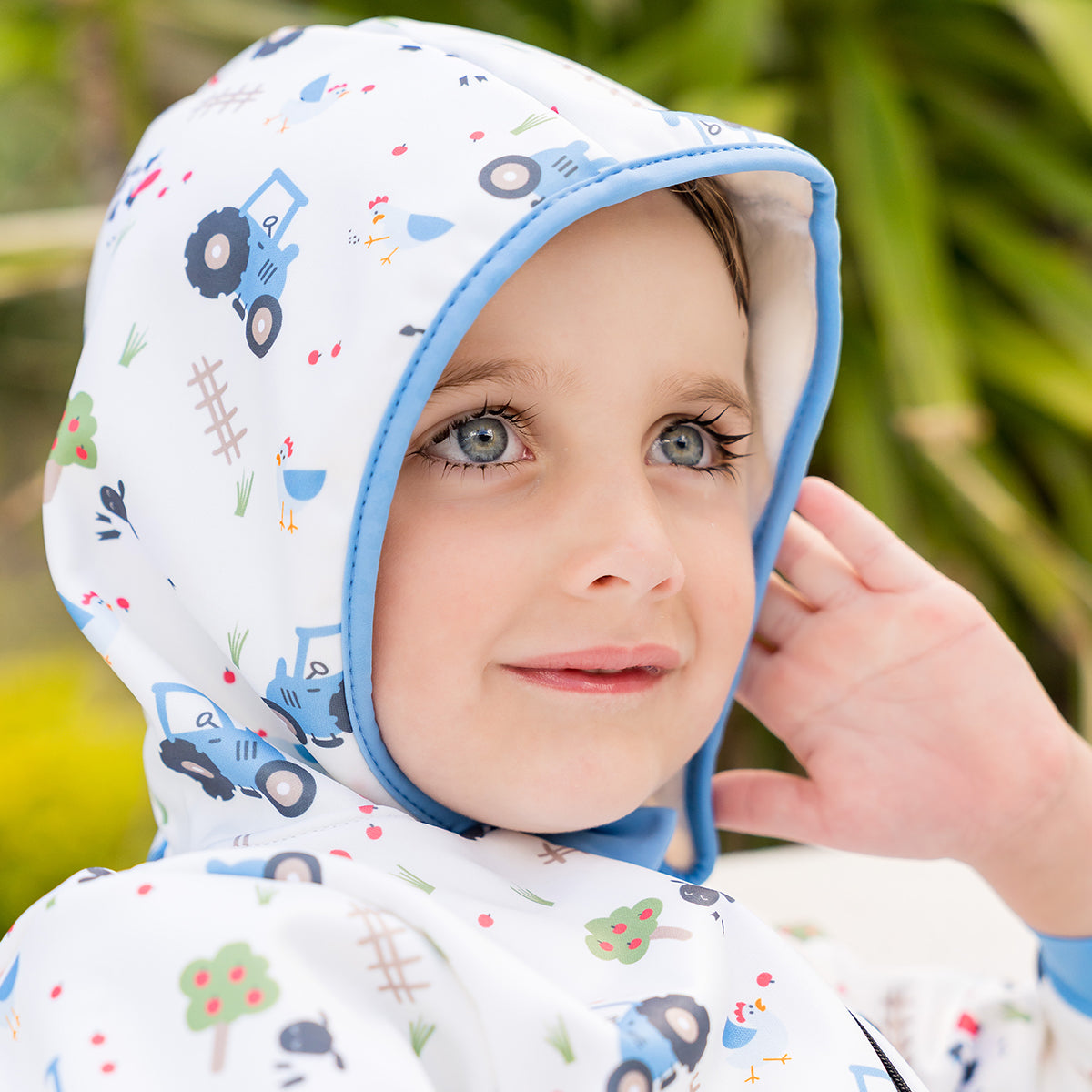 After Swim Waterdichte Onesie Tractor Verhalen