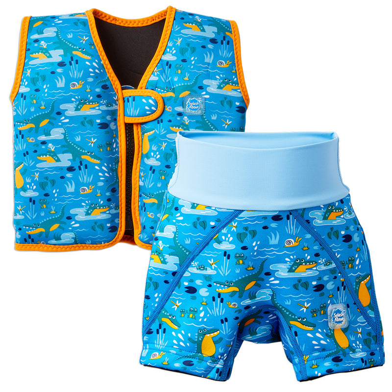 Toddler Splash Jammers™ & Go Splash Float Jacket Bundle | Splash About UK