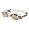 Adult Piranha Pro Goggles Bronze & White