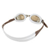 Adult Piranha Pro Goggles Bronze & White