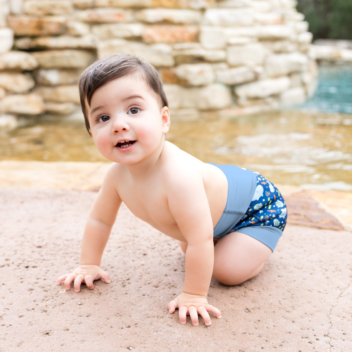 Early Years Swim Vest, Happy Nappy Duo™,Rash Vest & Beach Shoes Bundle