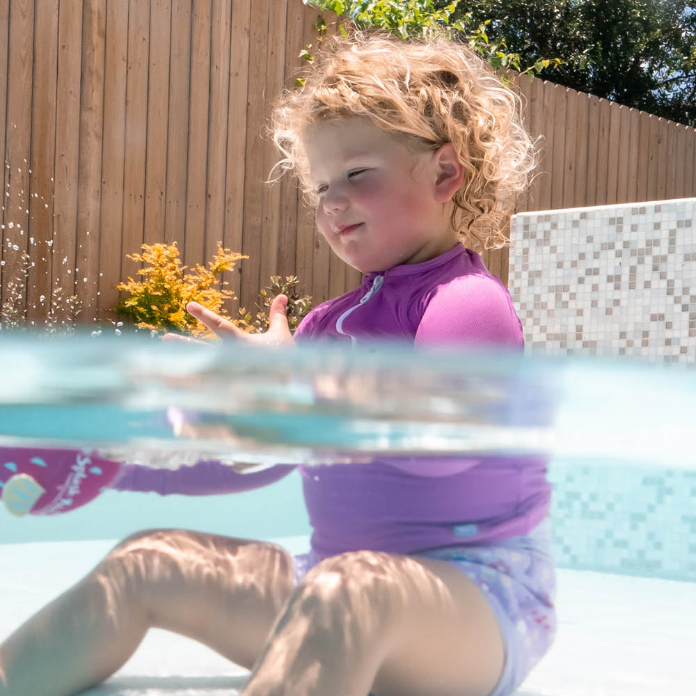 Premium Long Sleeve Rash Vest Lilac