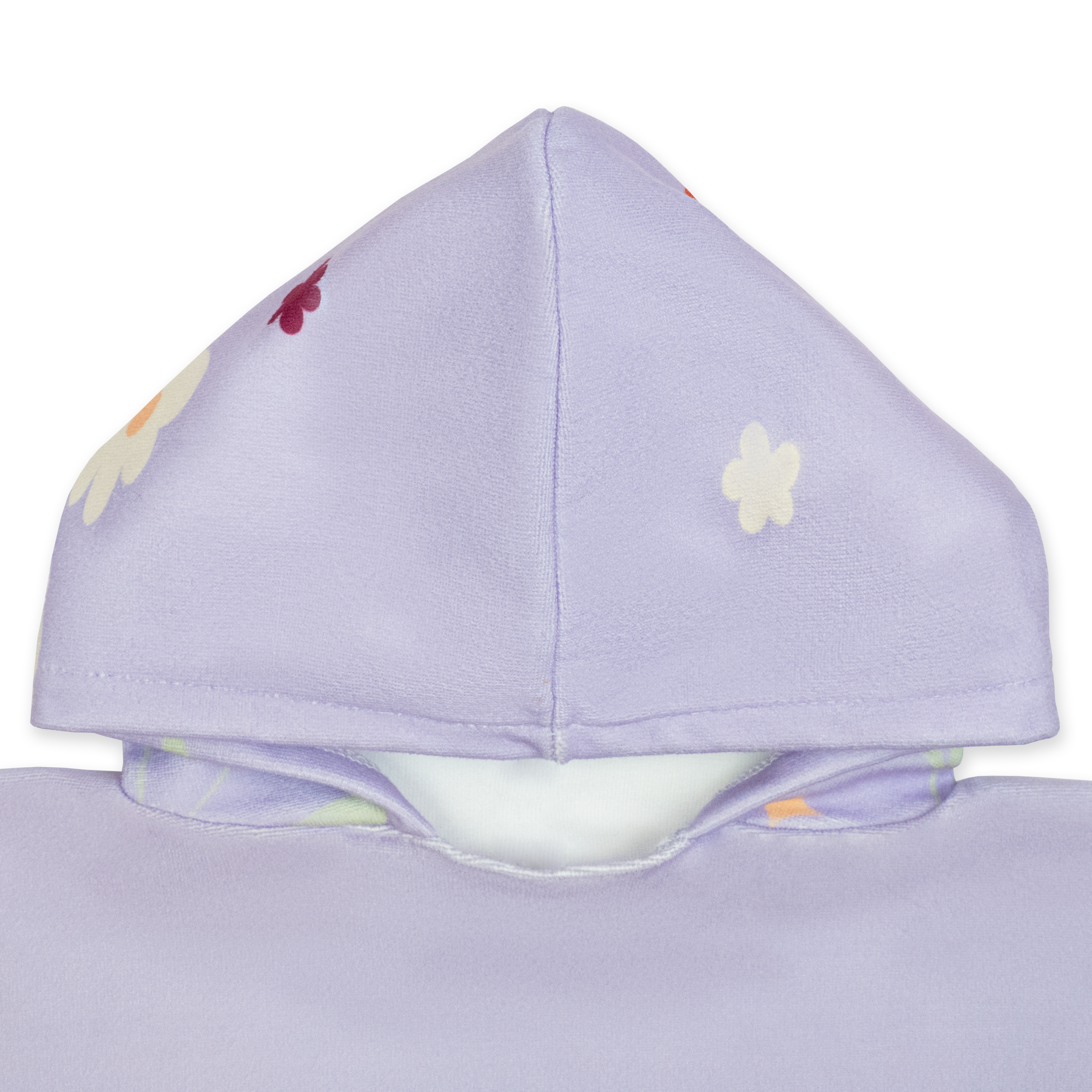 Toalla Poncho Lila Primavera