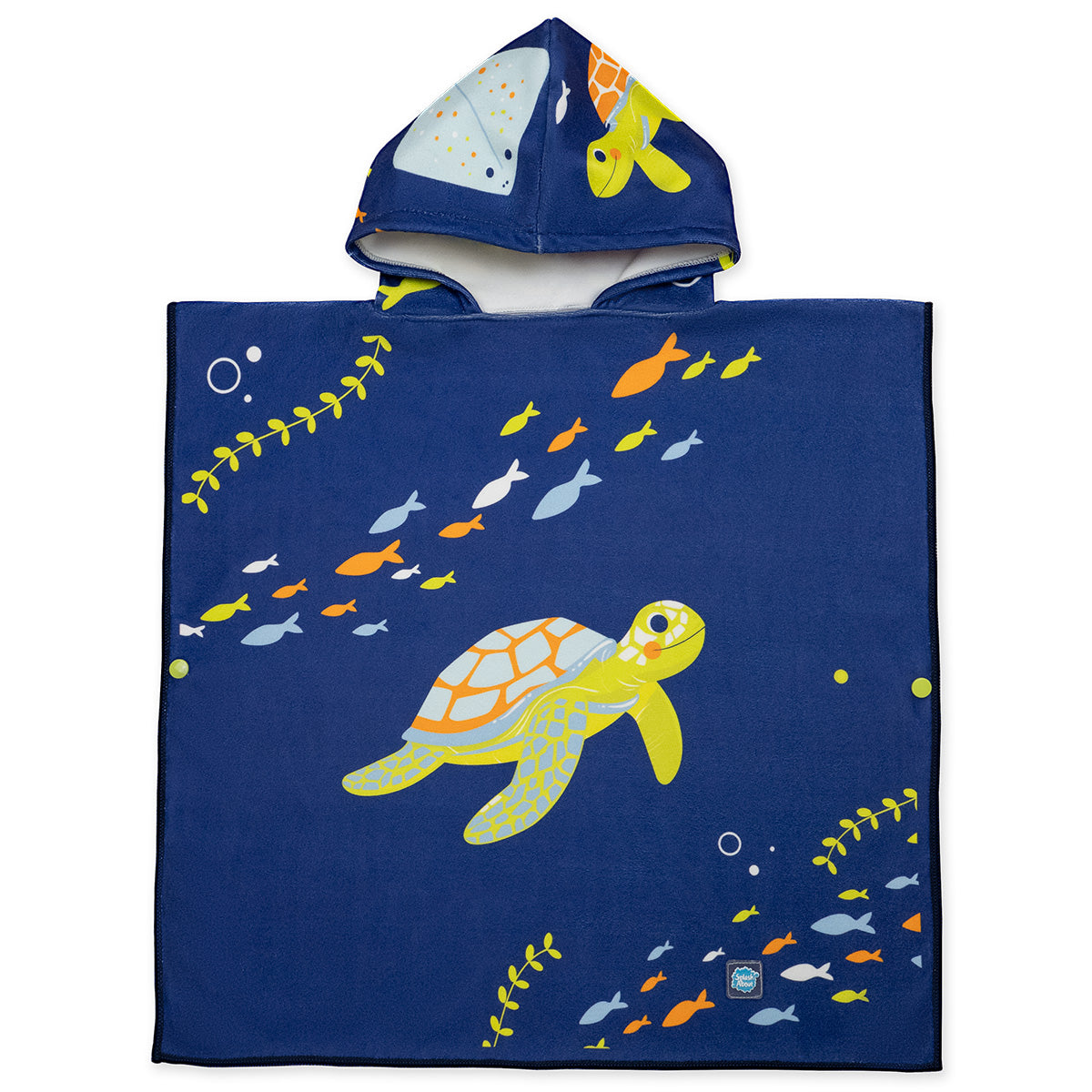 Poncho Toalla Marea Tortuga