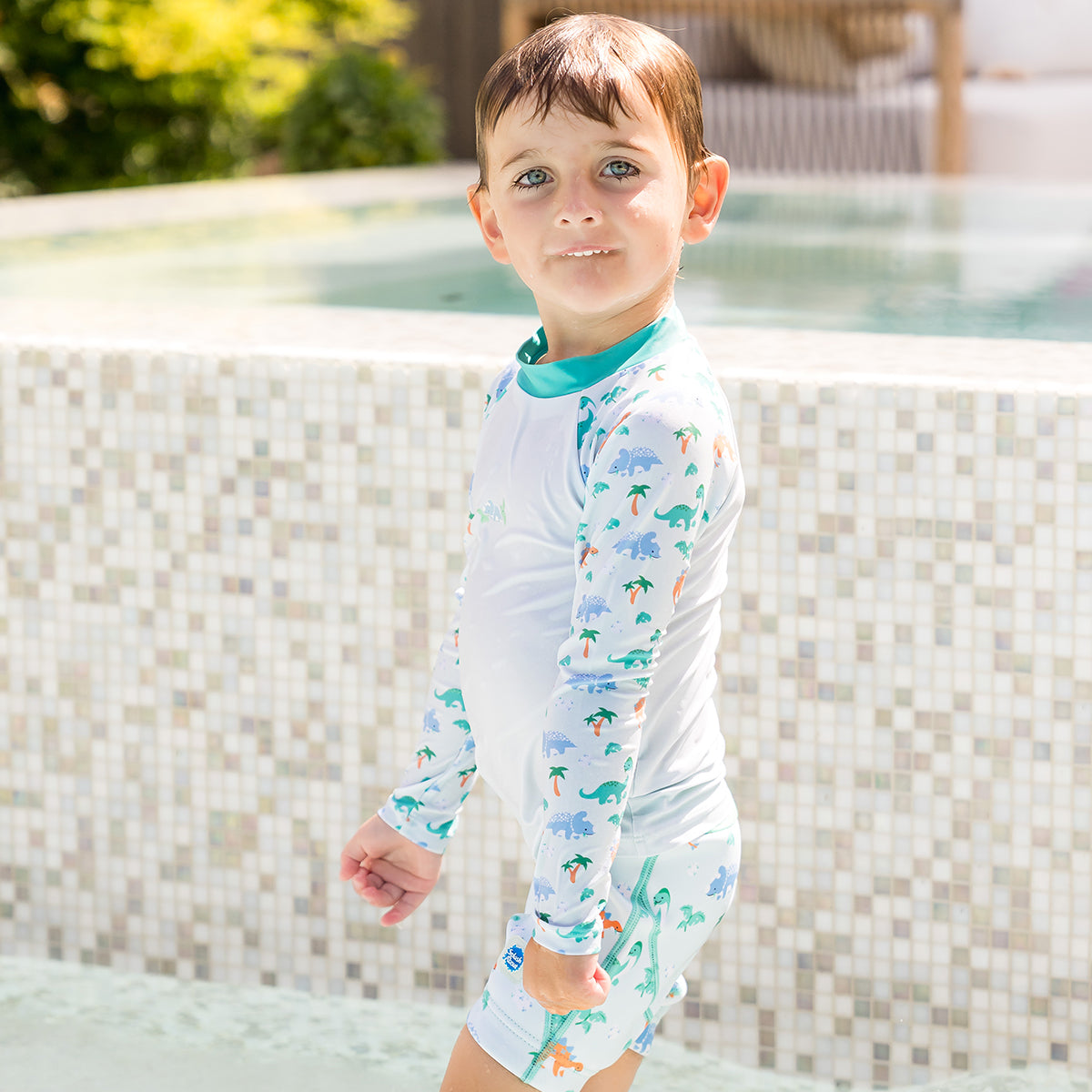 Rashguard lange mouw Dippy Dinos