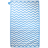 Splash About Zigzag Quick Dry Towel, Cashmere Blue