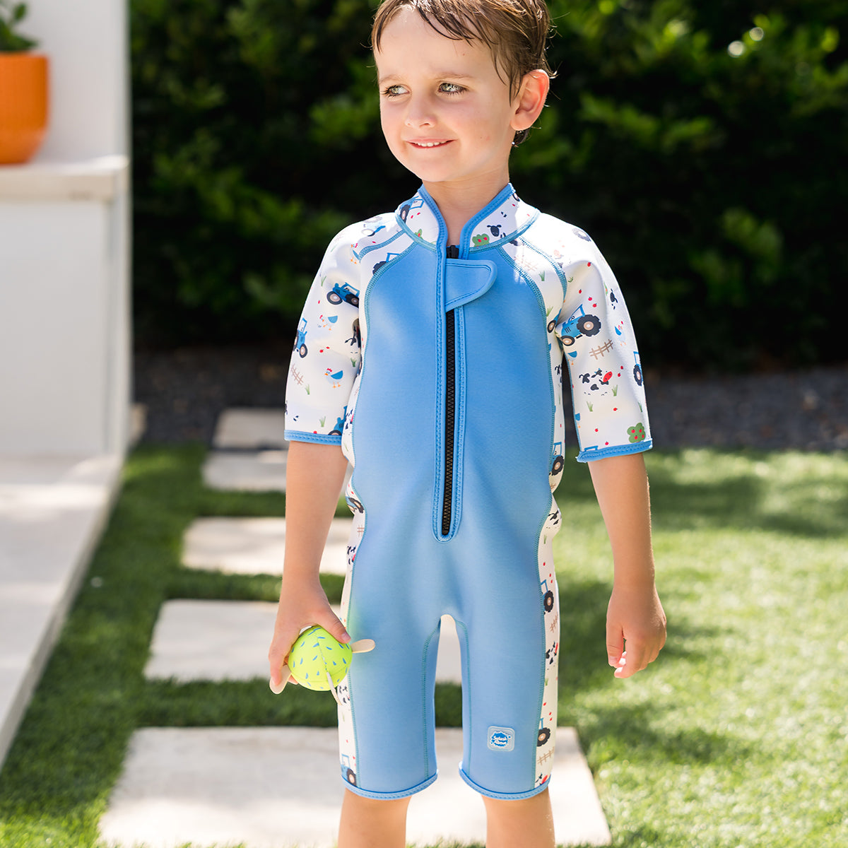 Traje de neopreno corto Cocodrilo Pantano