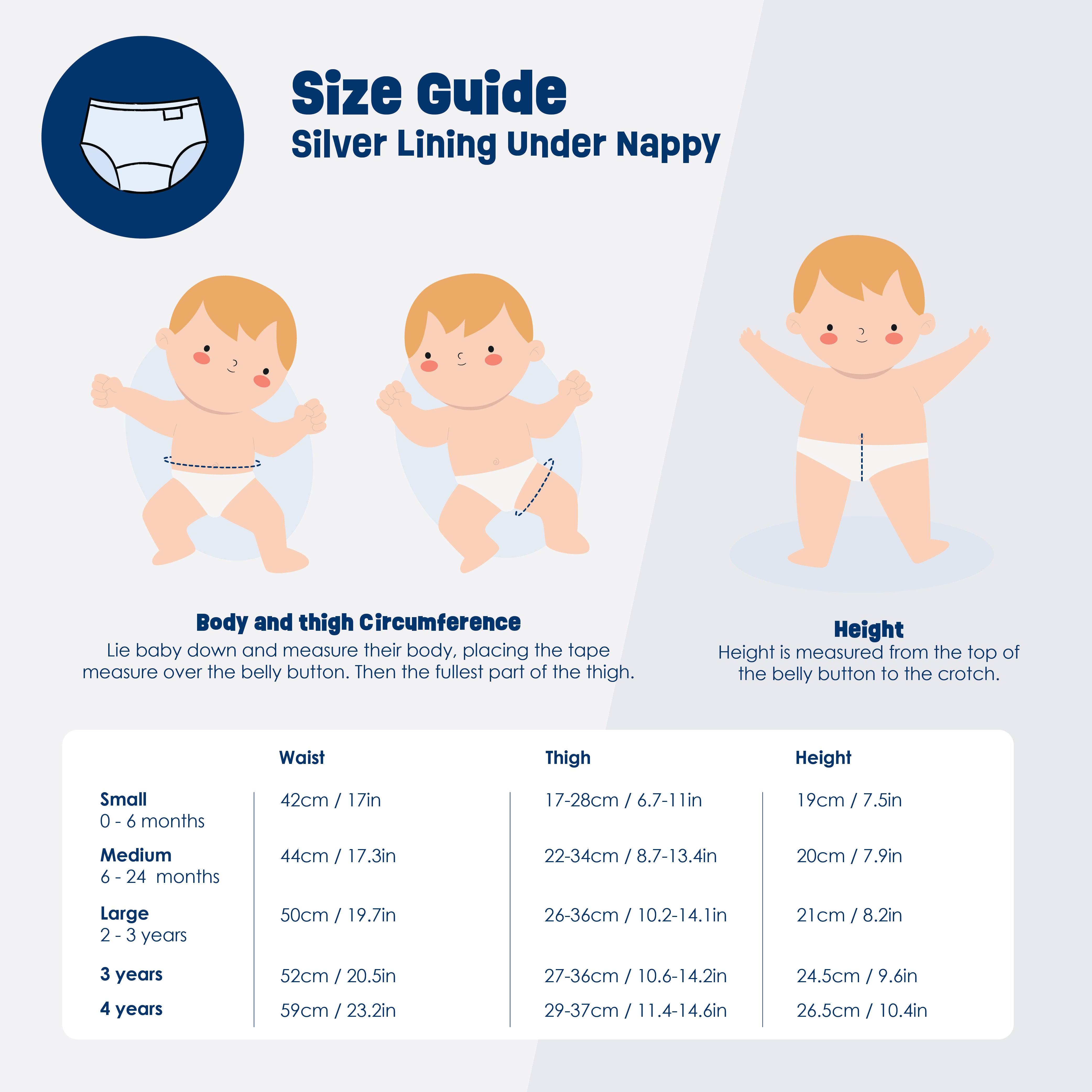 Silver Lining Nappy Wrap