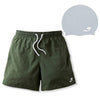 Men Shorts & Silicone Swim Hat Bundle